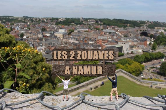 Les deux zouaves à Namur