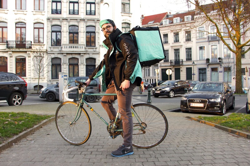 studentenjob op Delivroo , Biker