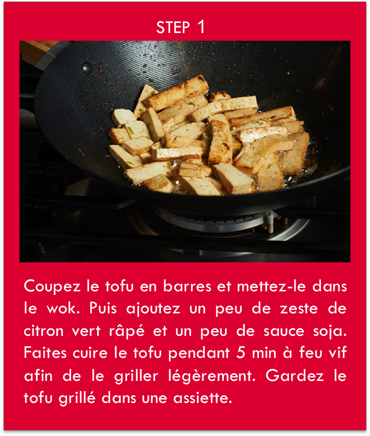Faire cuire le tofu