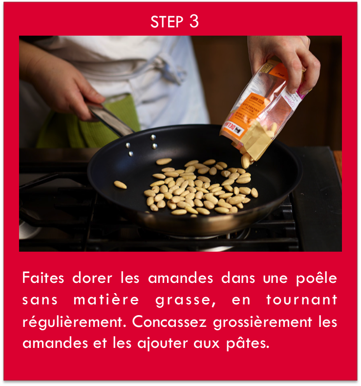 dorez les amandes