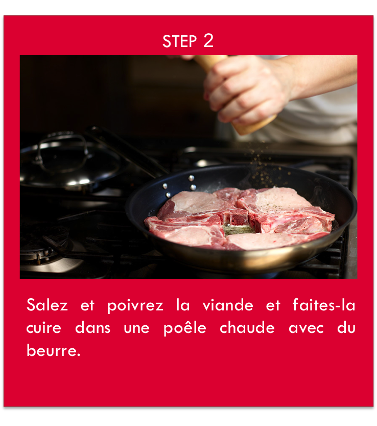 faire cuire la viande