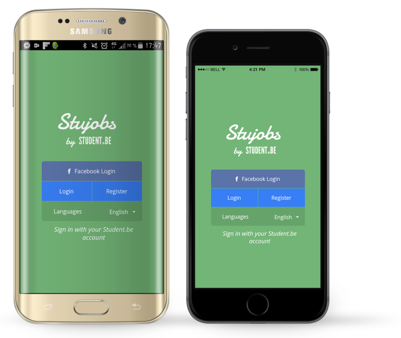 Stujobs - The Mobile App from Student.be