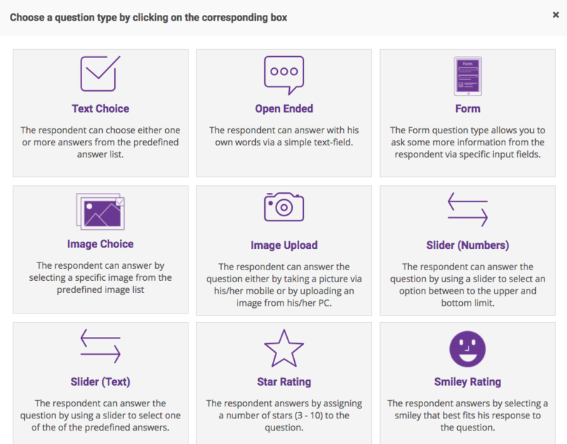 Ask The Students types de questions