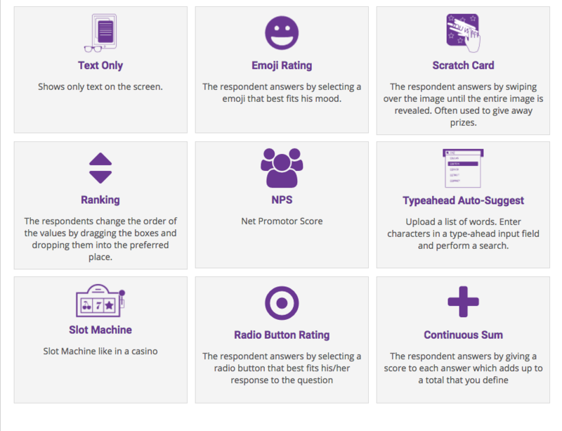 Ask The Students types de questions