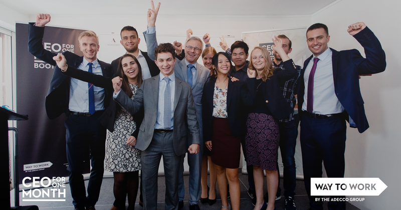 CEO for one month tente ta chance