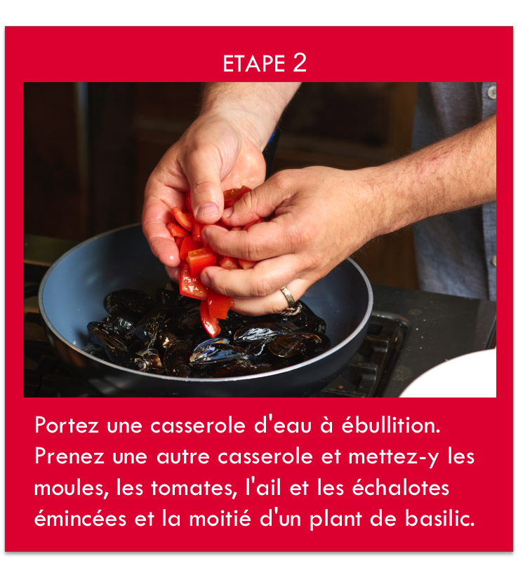 tomates et moules