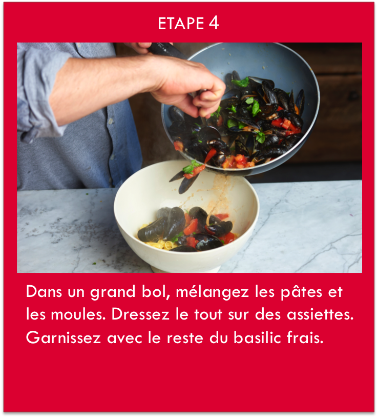dressez le plat