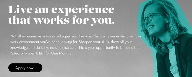 Hij mocht zich namelijk een maand lang CEO van The Adecco Group in België noemen. Hoe hij dat voor mekaar kreeg en wat die ervaring hem zoal heeft bijgebracht? Je leest het hier!