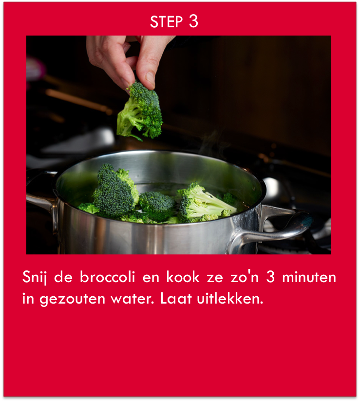 hoe moeten broccoli's gekookt worden
