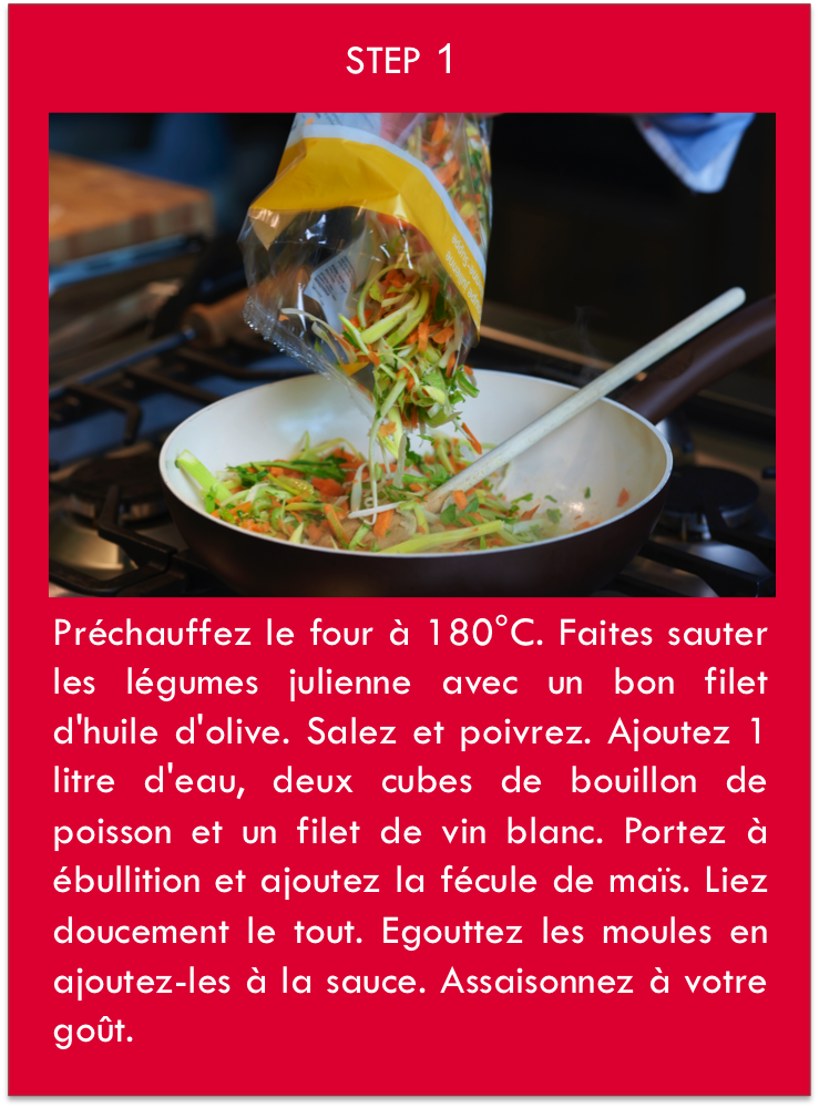 julienne de légumes