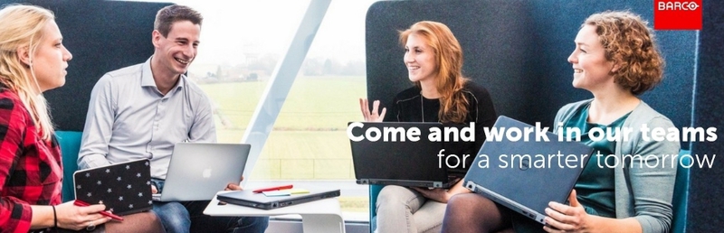 start je IT-carrière bij Barco