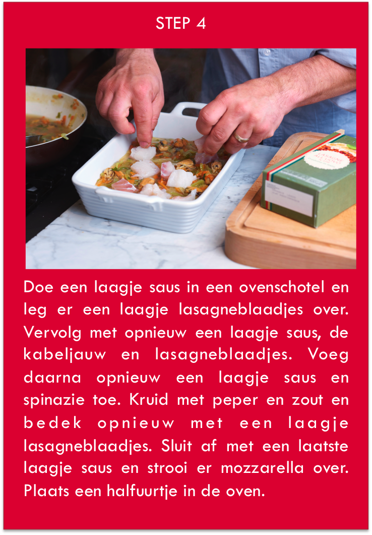 lasagne verwarmen