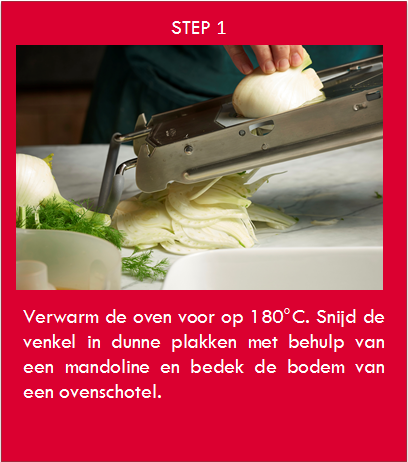 Verwarm de oven