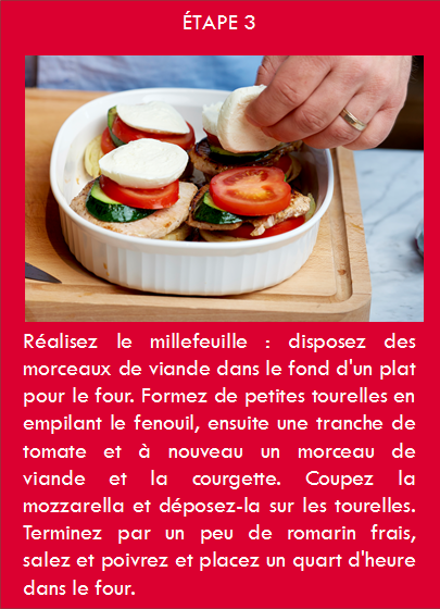 Réalisez le mille-feuille