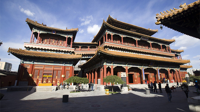 Le Temple de Yonghe ou Temple des Lamas