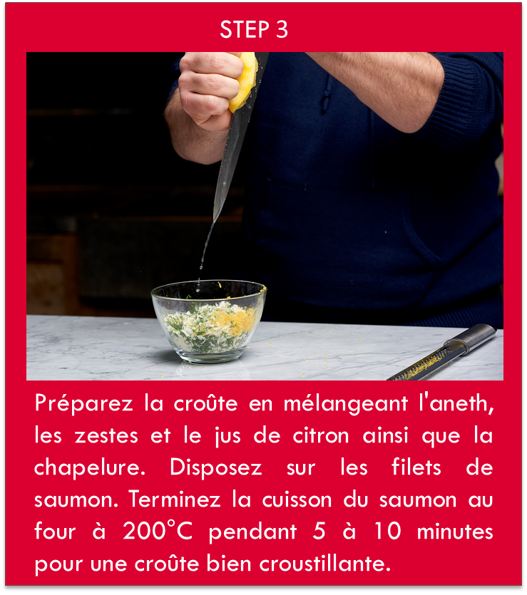 Recette à 3€ :Saumon en croûte et stoemp