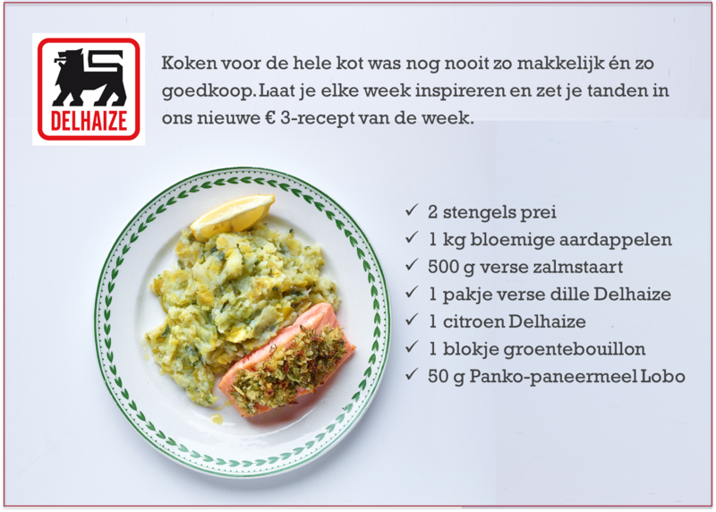 Recept voor op kot: Zalm in korst met stoemp