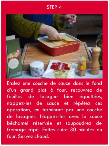 étape 4 étalez une couche de sauce dans le fond d'un grand plat à four